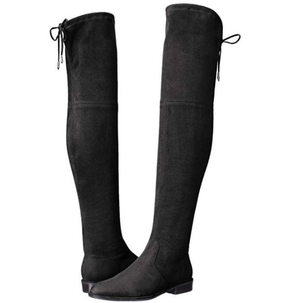 Marc Fisher Mfhumor2 Riding Boot, Black,-NEW